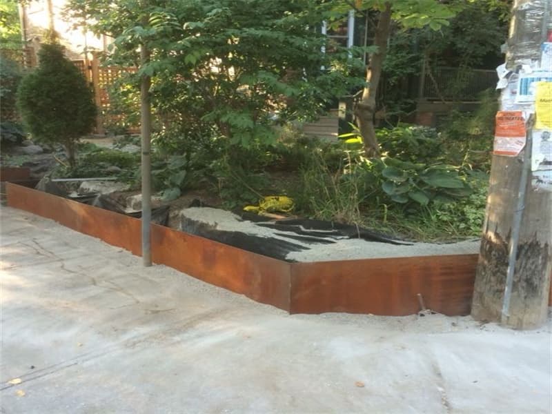 environmentally friendly landscape edging For Park Project